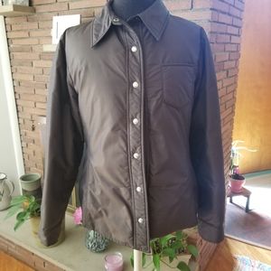 Banana Republic Coat - Rare Brown Iridescent- M